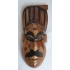 Afrikaans lichtbruin met zwart houten masker